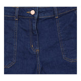 Shorts Denim Dark Wash Utility Pocket 4 