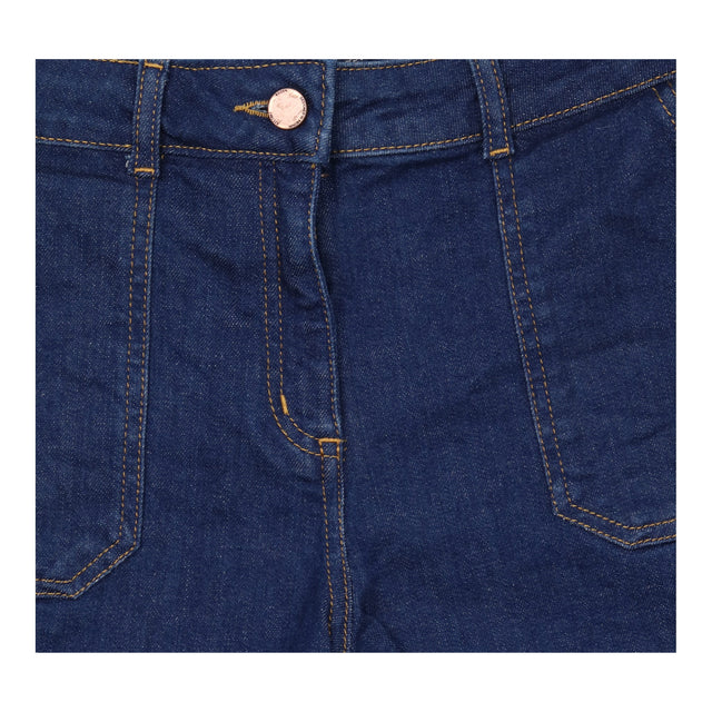 Shorts Denim Dark Wash Utility Pocket 4 