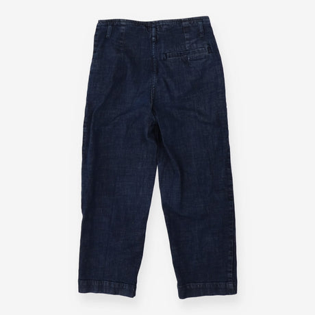 Blue Cropped Jean