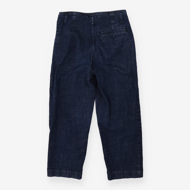 Blue Cropped Jean