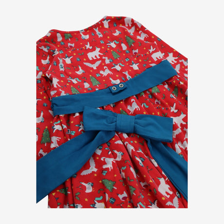 Dress Long Sleeve Animal Christmas Party