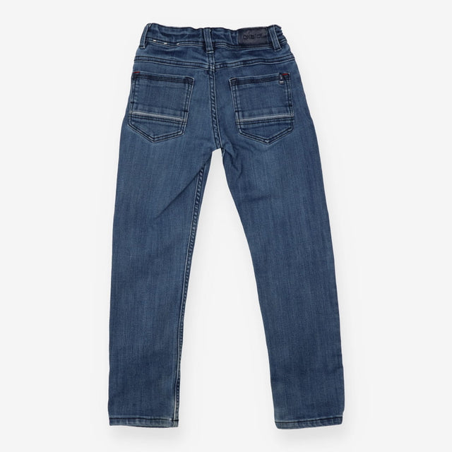Jeans red stitching