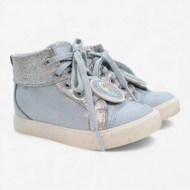 Boots Frozen blue silver