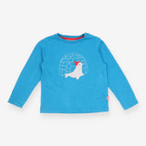Tee LS blue seal red hat igloo