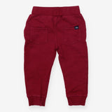 Jogger red drawstring
