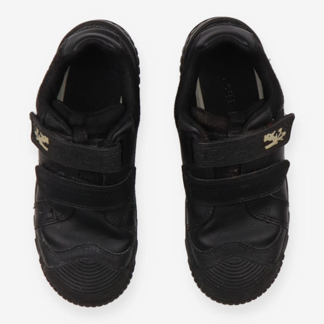 boys black school shoes