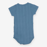 Bodysuit Ribbed Blue