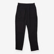 Trousers Tapered Side Stripe Elasticated Waist Bla