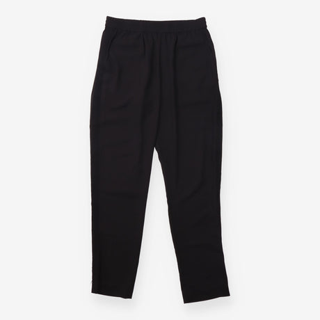 Trousers Tapered Side Stripe Elasticated Waist Bla
