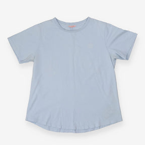 Light Blue Slub Organic Cotton T‑Shirt