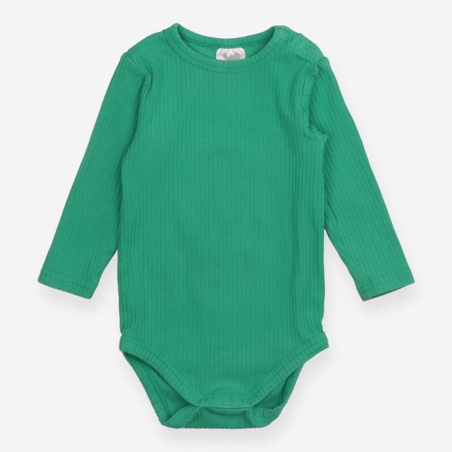 Bodysuit Ribbed Green