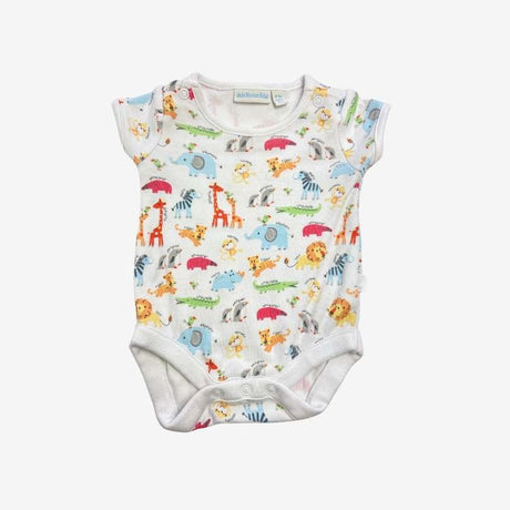 Jojo Safari Animal Names Bodysuit
