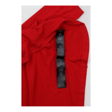 Red Cropped Open Front Knitted Bolero Cardigan