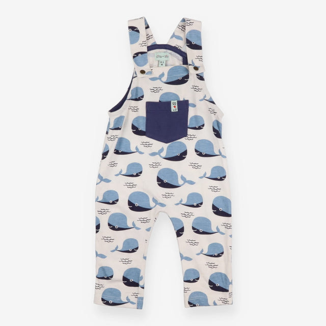Dungarees White and Blue Whales