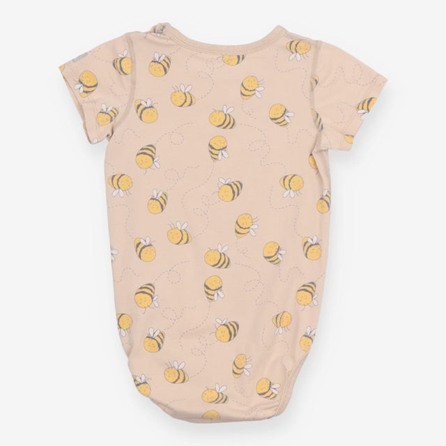 Bodysuit SS brown bees