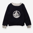 Navy Logo Sweater