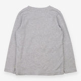 T-Shirt Long Sleeved Grey Dig, Plant Grow!