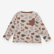 T-shirt long sleeve safari 