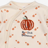 Sleepsuit Beige Pumpkin My First Halloween