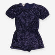 Jumpsuit Shortie Navy Sequins