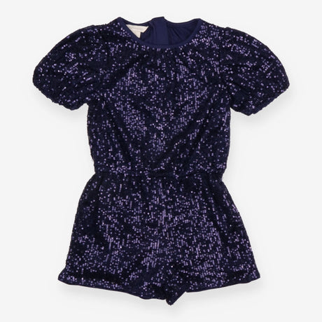 Jumpsuit Shortie Navy Sequins