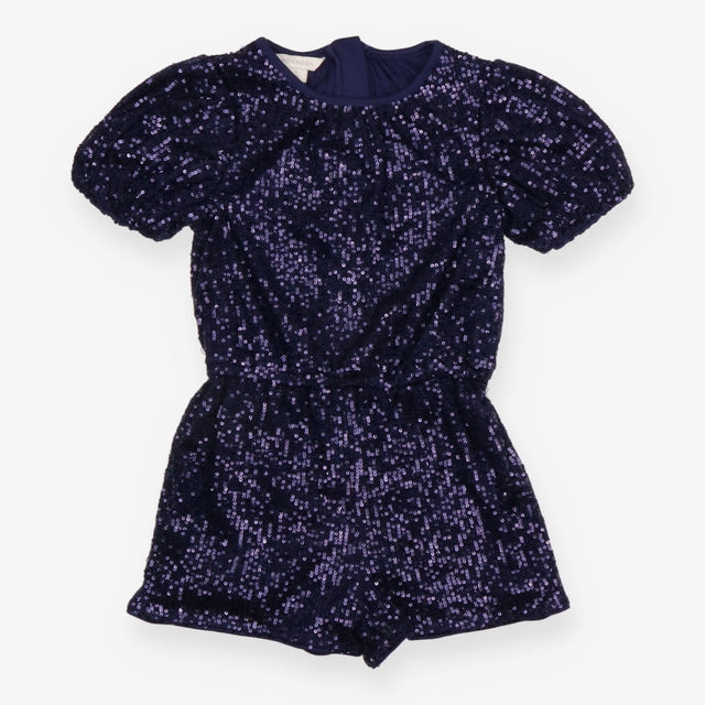 Jumpsuit Shortie Navy Sequins