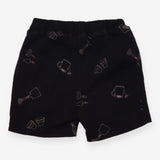 Shorts Jersey Black Watering Cans