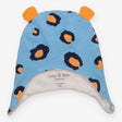 Trapper Hat - Blue Leopard