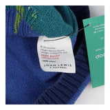 Blue Dinosaurs Knit Jumper 