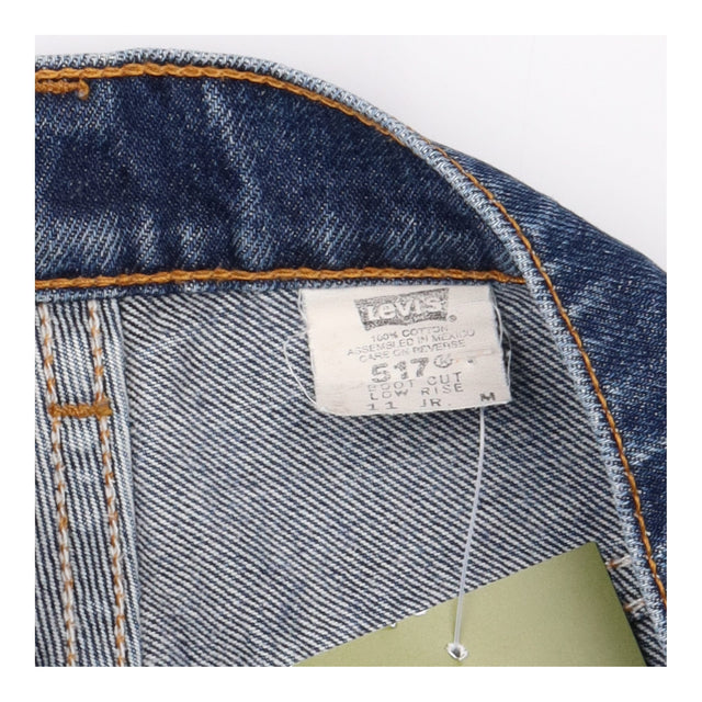 Jeans Blue Denim 517 Low Rise Bootcut