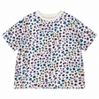 Tee White Animal Print
