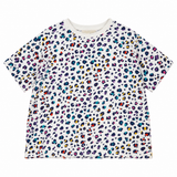 Tee White Animal Print