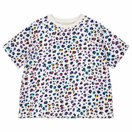 Tee White Animal Print