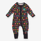 Grey Hearts Wonder Suit