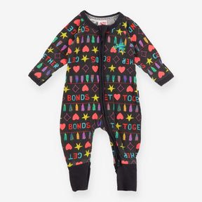 Grey Hearts Wonder Suit