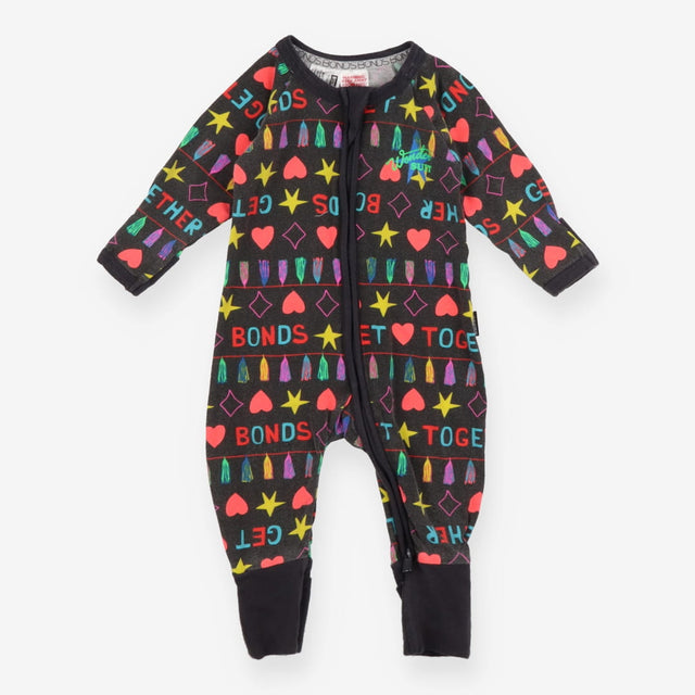 Grey Hearts Wonder Suit