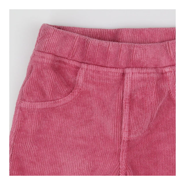Ribbed Velour Leggings Pink