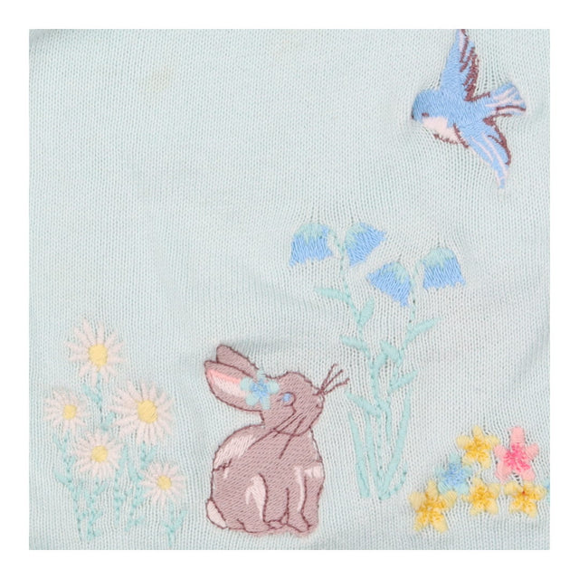 Turquoise Bunny Cardigan