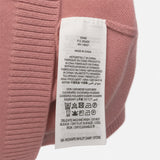 Cashmere Jumper Dusky Pink Crew Neck Long Sleeve