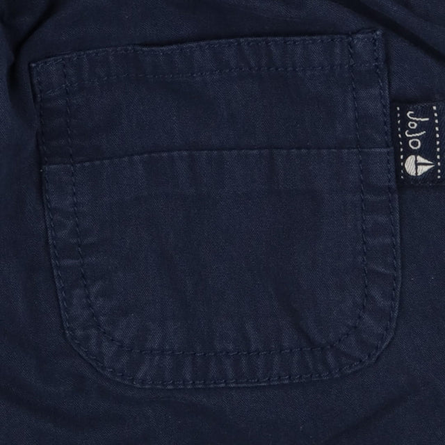 Trousers navy blue stripe lining 
