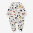 Sleepsuit White Animals
