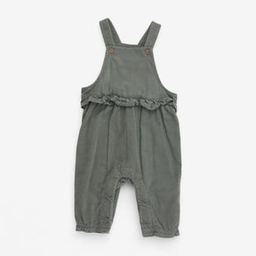 Dungaree Cord Khaki Frill Waist
