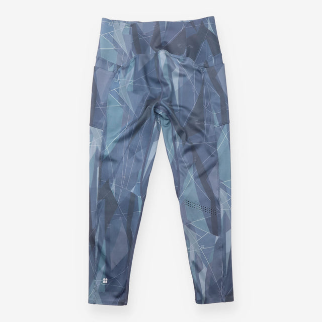 Super Sculpt 7/8 Leggings Geometric Print Slate Bl
