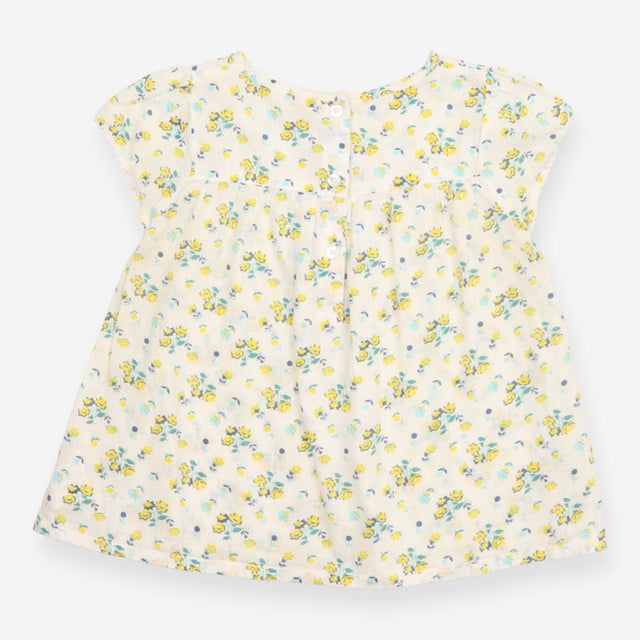 Blouse yellow floral