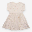 Jersey Dress Cream with Ice Cream Print