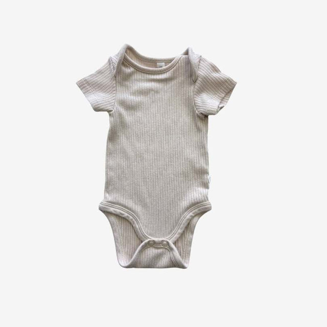 Stone Ribbed Bodysuit