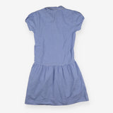 Summer dress blue check button down
