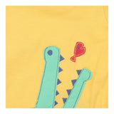 T-shirt yellow snappy croc fish