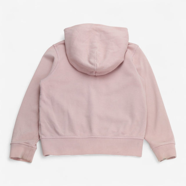 Hoodie light pink zip up