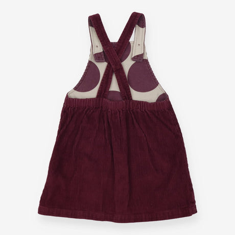 Purple Cord Pinafore 